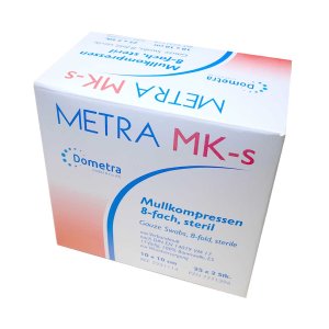METRA MK Mullkompresse - steril - 10 x10 cm | 50 Stk.