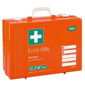 Erste-Hilfe-Koffer Sportst&auml;tte inkl. DIN 13157 - Werotop 450