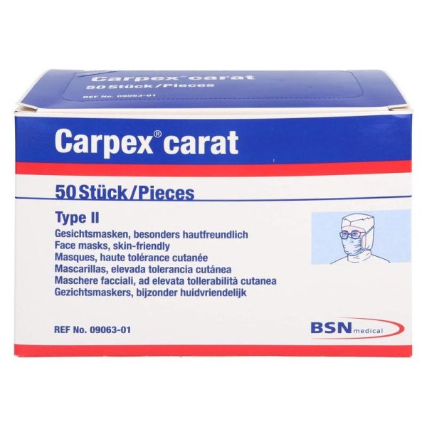 Carpex Carat Typ 2 - OP Maske | 50 Stk